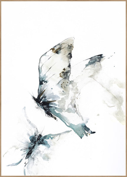 Skydust | INDRAMMET BILLEDE Indrammet billede MF 30x40 Egeramme