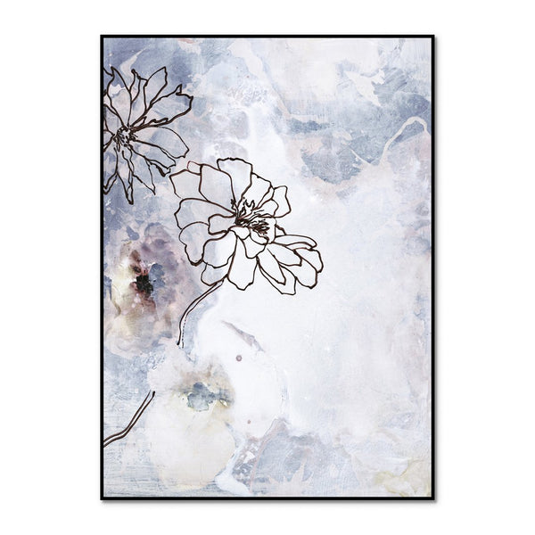 Soft Flower 1 | INDRAMMET BILLEDE Indrammet billede MF