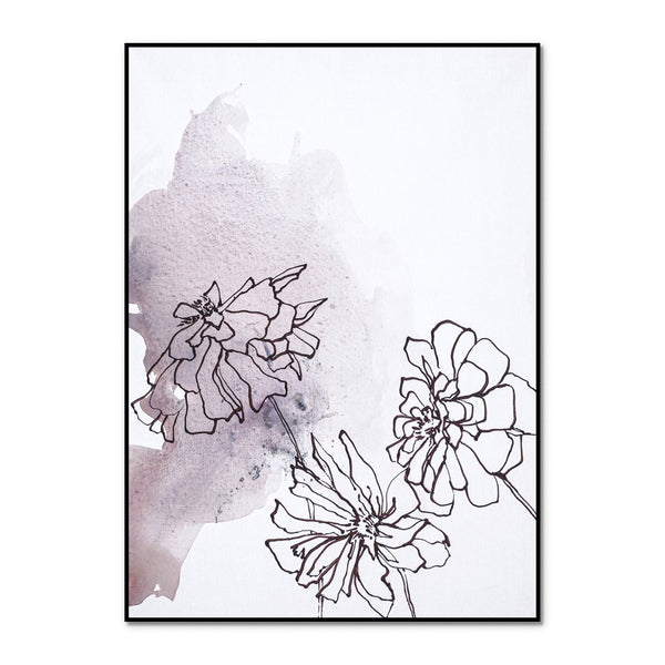 Soft Flower 2 | INDRAMMET BILLEDE Indrammet billede MF