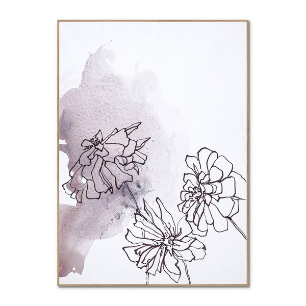 Soft Flower 2 | INDRAMMET BILLEDE Indrammet billede MF