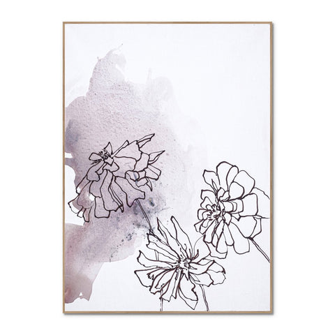 Soft Flower 2 | INDRAMMET BILLEDE Indrammet billede MF