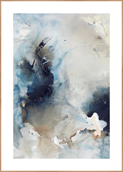 Still Water 5 | INDRAMMET BILLEDE Indrammet billede MF 30x40 Egeramme
