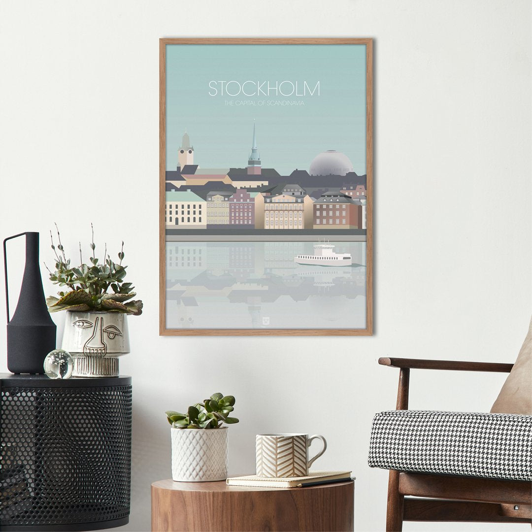 Stockholm Capital City | PLAKAT Plakat MF