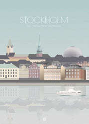 Stockholm Capital City | PLAKAT Plakat MF