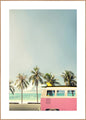Surf Bus pink | INDRAMMET BILLEDE