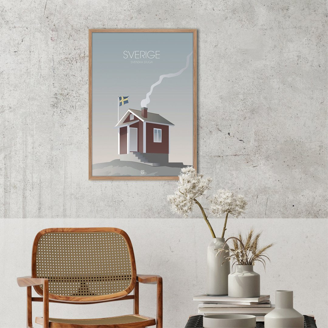 Sverige Stuga | PLAKAT Plakat MF