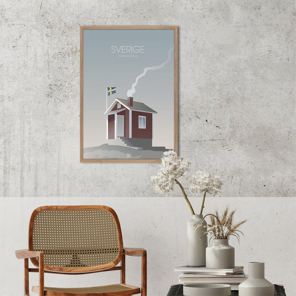 Sverige Stuga | PLAKAT Plakat MF