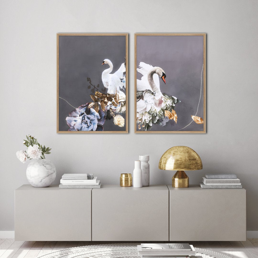 Swan Gold 1 | PLAKAT Plakat MF