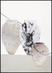 Tactile 2 | INDRAMMET BILLEDE Indrammet billede MF 30x40 Sort