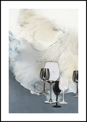 The Art of taste 1 | INDRAMMET BILLEDE Indrammet billede MF 30x40 Sort