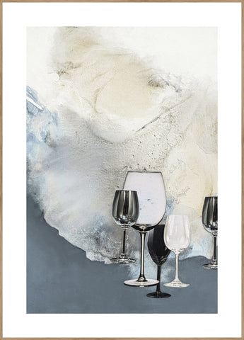 The Art of taste 1 | INDRAMMET BILLEDE Indrammet billede MF 30x40 Egeramme