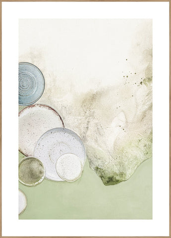 The Art of taste 4 | INDRAMMET BILLEDE Indrammet billede MF 30x40 Egeramme