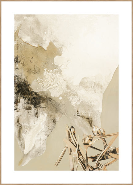 The Art of taste 5 | INDRAMMET BILLEDE Indrammet billede MF 30x40 Egeramme