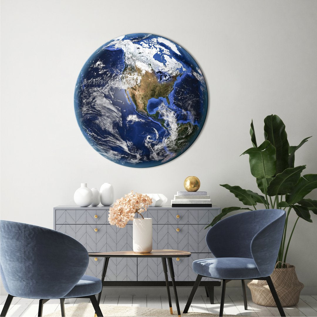 The Blue Marble 5 | CIRCLE ART Circle Art ART COPENHAGEN   