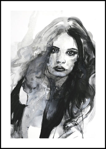 The Feeling | INDRAMMET BILLEDE Indrammet billede MF 30x40 Sort