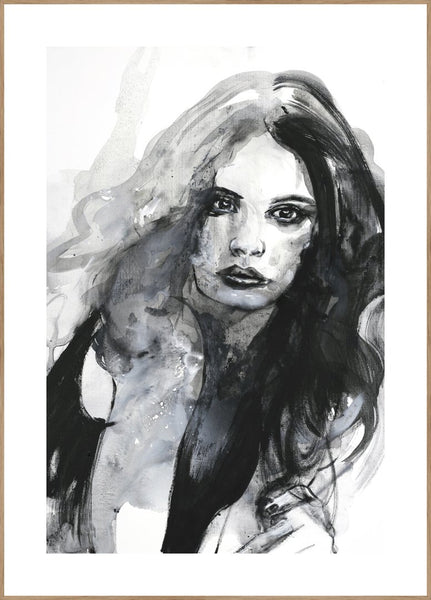 The Feeling | INDRAMMET BILLEDE Indrammet billede MF 30x40 Egeramme