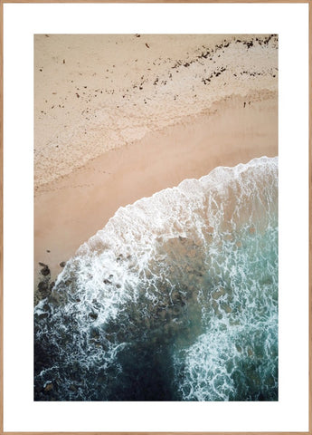 The Shore | INDRAMMET BILLEDE Indrammet billede MF 30x40 Egeramme
