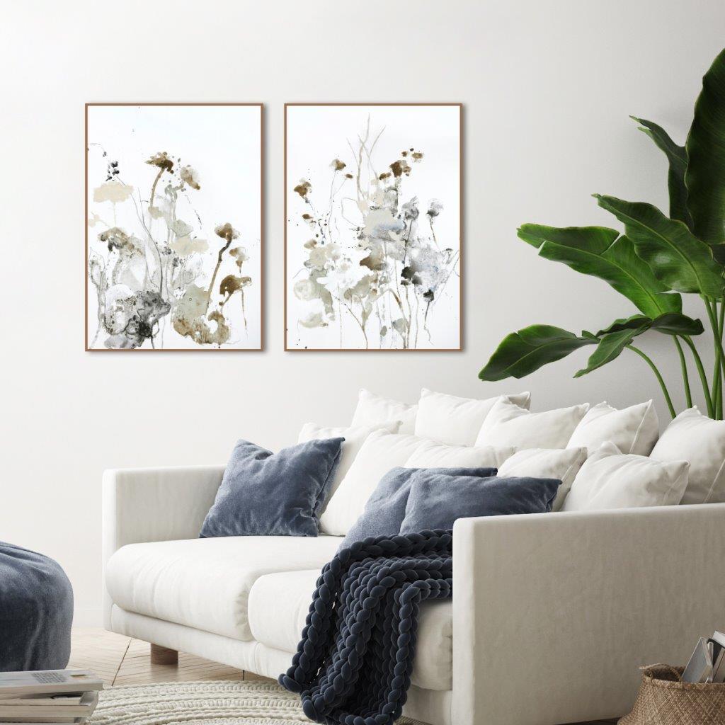 These days 2 | INDRAMMET BILLEDE Indrammet billede MF 30x40 Sort