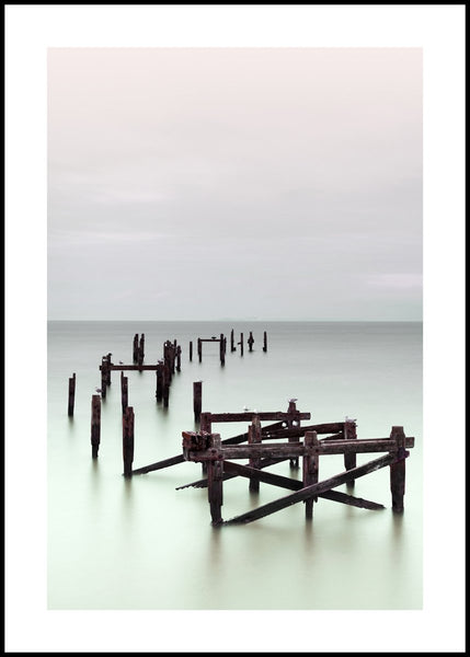 This is it | INDRAMMET BILLEDE Indrammet billede MF 30x40 Sort