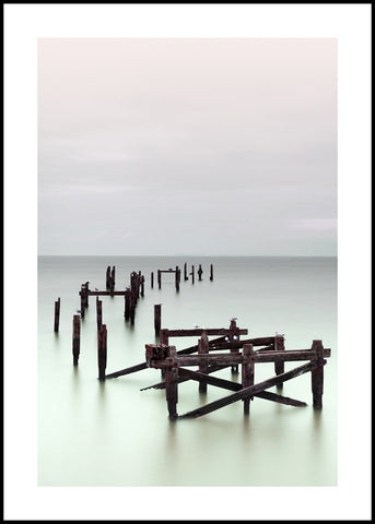 This is it | INDRAMMET BILLEDE Indrammet billede MF 30x40 Sort