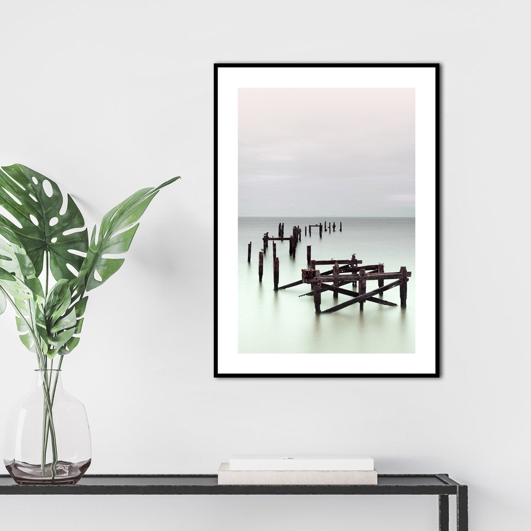 This is it | INDRAMMET BILLEDE Indrammet billede MF 30x40 Sort