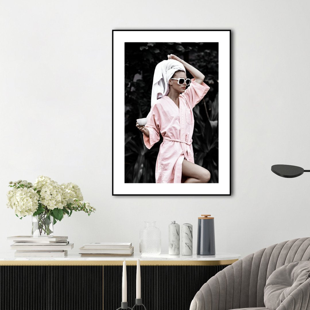 Tomorrow | INDRAMMET BILLEDE Indrammet billede MF 30x40 Sort