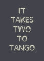 Two to tango | PLAKAT