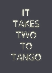 Two to tango | PLAKAT Plakat MF