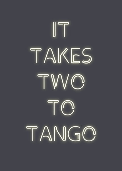 Two to tango | PLAKAT Plakat MF