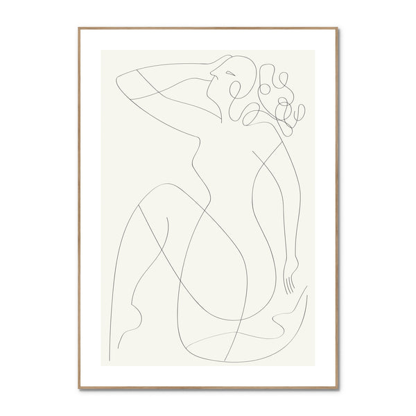 Unknown 1 | INDRAMMET BILLEDE Indrammet billede MF 30x40 Egeramme
