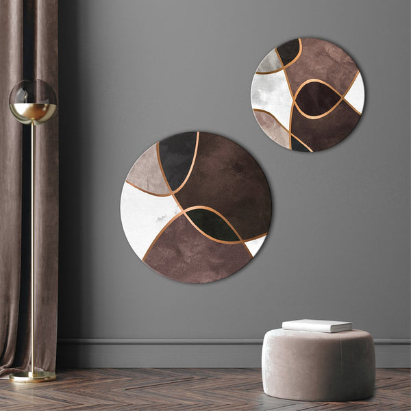 Velvet Shapes 4 | CIRCLE ART Circle Art ART COPENHAGEN   
