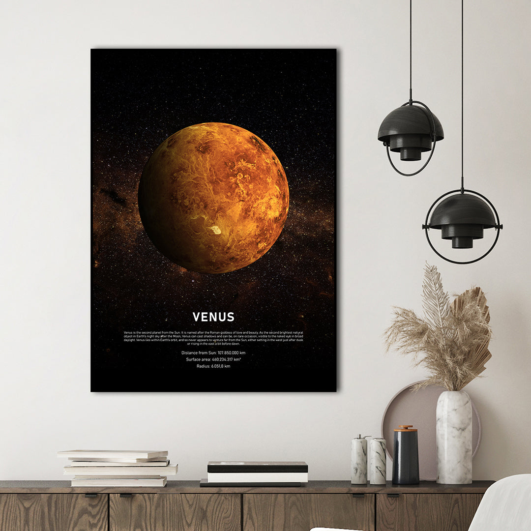 Venus | INDRAMMET BILLEDE Indrammet billede MF 30x40 Sort