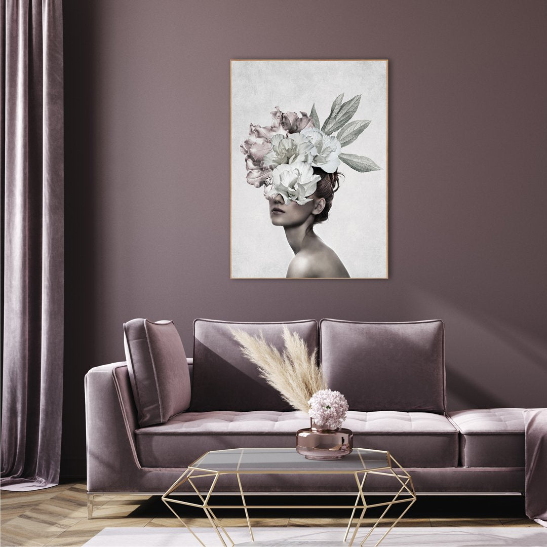 View | INDRAMMET BILLEDE Indrammet billede MF 30x40 Sort