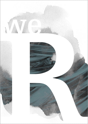 We R | PLAKAT Plakat MF