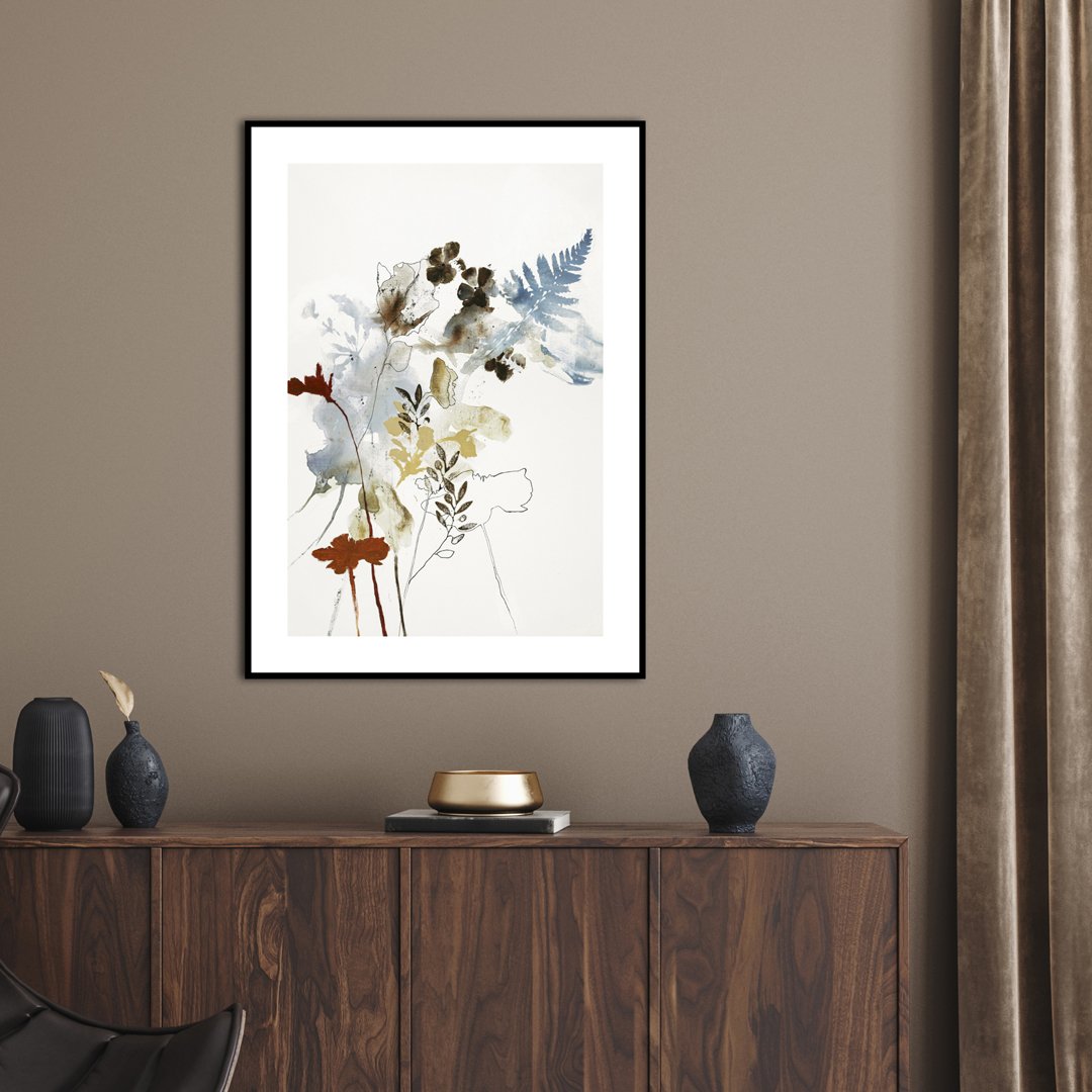 Weightless 1 | INDRAMMET BILLEDE Indrammet billede MF 30x40 Egeramme