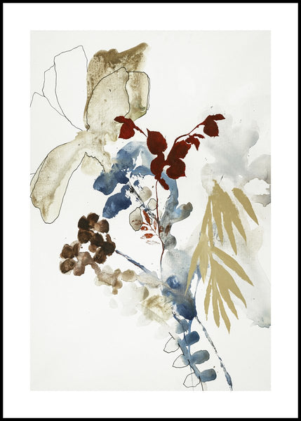 Weightless 2 | INDRAMMET BILLEDE Indrammet billede MF 30x40 Sort