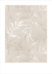 White Leaves 1 | PLAKAT Plakat MF