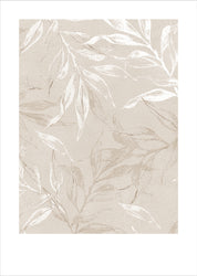 White Leaves 2 | PLAKAT Plakat MF