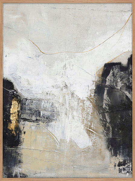 White Noir | DESIGN PAINTING Design maleri ART COPENHAGEN 90x120 Egeramme 