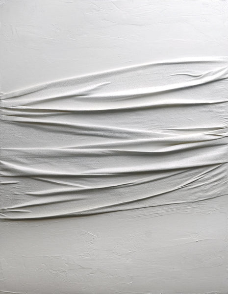 White Passion 11 | STRUKTUR MALERI Strukturmaleri MF 90x120 hvid