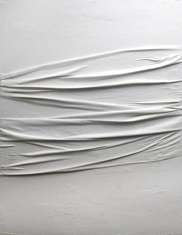 White Passion 11 | STRUKTUR MALERI Strukturmaleri MF 90x120 hvid