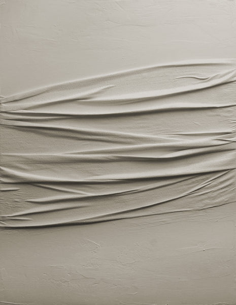 White Passion 11 | STRUKTUR MALERI Strukturmaleri MF 90x120 sand