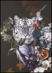 Wild Couture 1 | INDRAMMET BILLEDE Indrammet billede MF 30x40 Sort