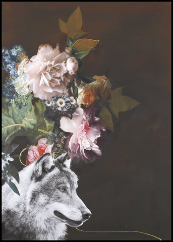 Wild Couture 2 | INDRAMMET BILLEDE Indrammet billede MF 30x40 Sort