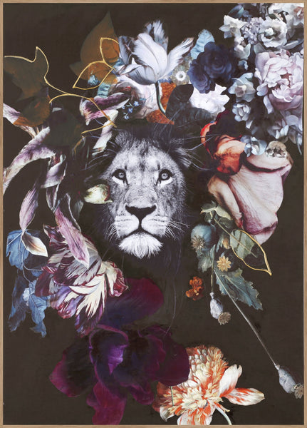 Wild Couture 3 | INDRAMMET BILLEDE Indrammet billede MF 30x40 Egeramme