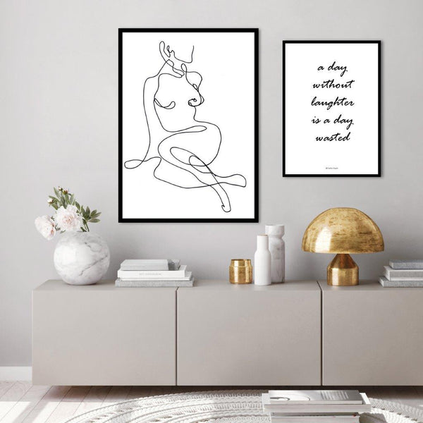 Without laughter | PLAKAT Plakat MF