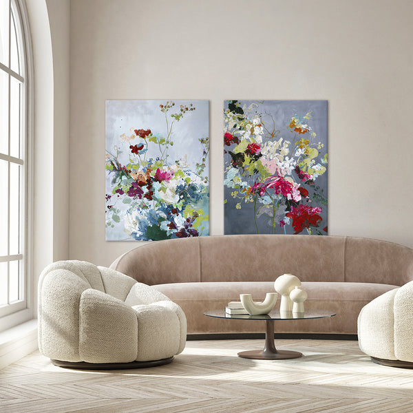 Abstract Floral 1 | Maleri & kunsttryk Maleri & kunsttryk ART COPENHAGEN   