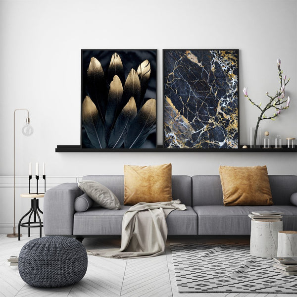 Black Marble | INDRAMMET BILLEDE Indrammet billede MF