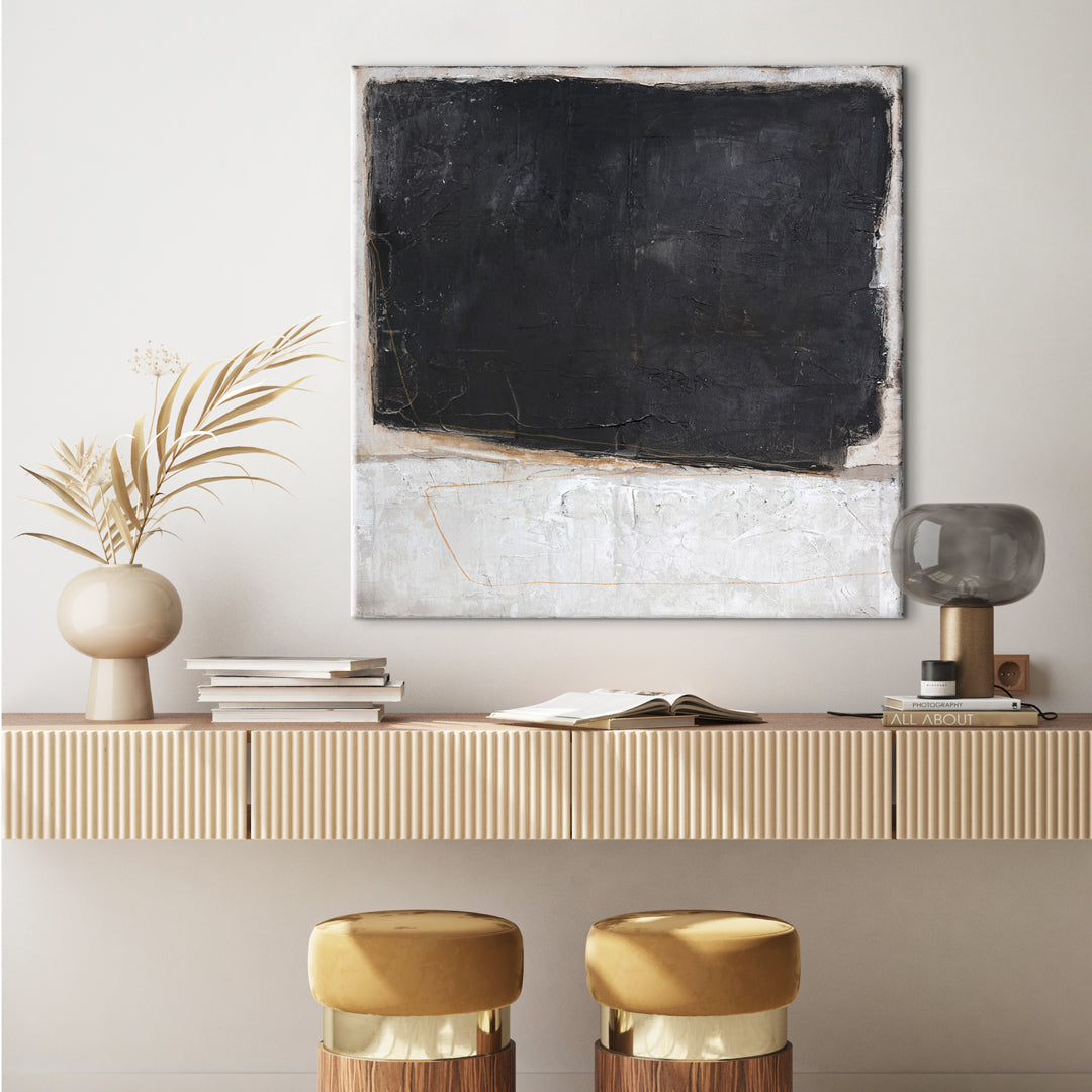 Blackout | DESIGN MALERI Design maleri ART COPENHAGEN 100x100 Uden Ramme 