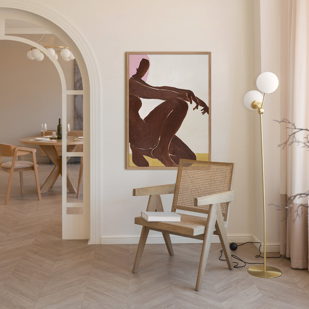 Chilly | KUNSTTRYK Kunsttryk ART COPENHAGEN 50x70 Egeramme
